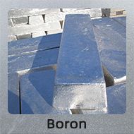 Boron Metal Materials
